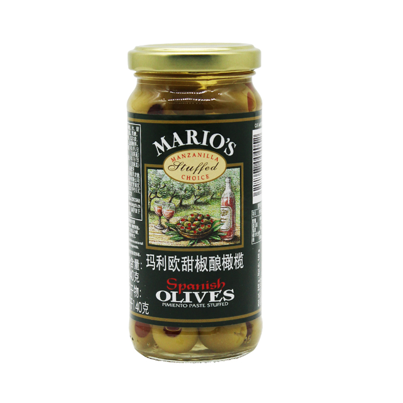 玛利欧甜椒酿橄榄240g