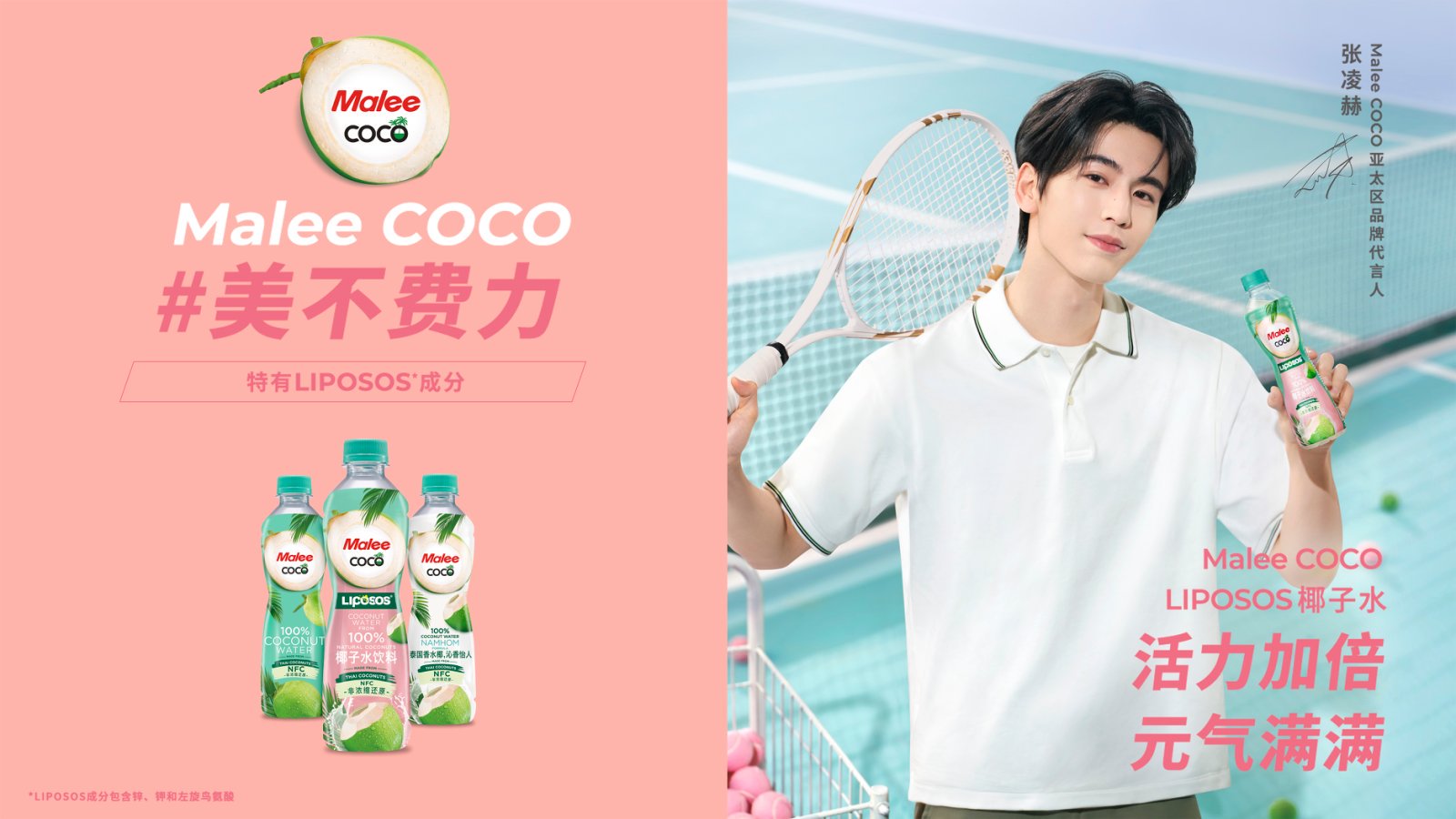 Malee COCO LIPOSOS Coconut Water